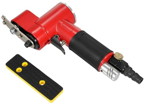 Jemora YC2622 Machine de meulage et de polissage pneumatique alternative Mini ponceuse à air droite Ponceuse pneumatique Polisseuse pneumatique à main Cireuse pour meubles Bois Surface métallique, ave