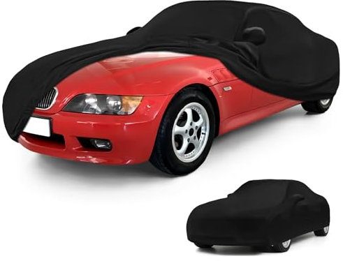 JUDANNA Autoabdeckung Indoor für BMW Z3 1996-2002, Elastisches Innenbereich Auto Abdeckplane Autoplane Indoorgarage Autoschutzhülle Staubdichtes Atmungsaktiv