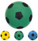 WEXFFU Schaumstoffball Softball Fußball, 21cm weicher Stoffball für Indoor Outdoor Trainingsspiele mit Silent Softball (Grüner)