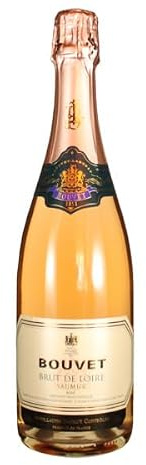 Bouvet-Ladubay Saumur Rose Brut de Loire AOCMethodeTraditionnelle 0.75 Liter