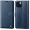 CASBST Handyhülle für iPhone 15 Hülle,Hochwertig Lederhülle Schutzhülle Klappbar mit Kartenfach Standfunktion Magnet für iPhone 15 Klapphülle Handytasche Flip Case für iPhone 15 Hülle Blau