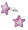 Monkimau Stern Kinder Ohrringe | 925 Silber | Mädchen Ohrstecker Schmuck | Hypoallergen & Nickelfrei | Kinderohrringe Geschenkidee