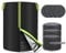 Diameter 72 cm x Height 117 cm Car Tyre Bag with 4 Felt Mats, Universal Tyre Cover for 4, Waterproof, Dustproof, Storage Bag with Reflective Strips, for Outdoor Use (B, 72 x 117 cm)