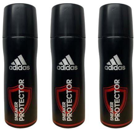 Mozzers ADlDAS Sneaker Protector Spray – 3 x 200ml | Waterproof Shield for Trainers, Leather, Suede & Canvas | Fast-Dry Nano Spray for Shoe Protection