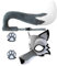 Costume de jeu de rôle, ensemble de costumes de loup d'Halloween - Costume de loup gris drôle - Accessoires de cosplay respirante, accessoire de séance photo sans glissement pour événement de vacances