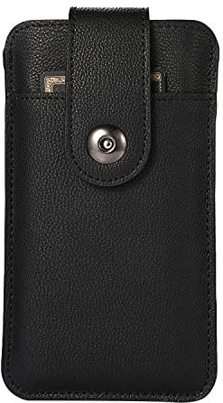 PU Leder Handytasche Gürtel Handy Gürteltasche für iPhone 16 15 14 PRO MAX Samsung Galaxy S25 S24 S23 S22 S21 Ultra A55 A54 A53 Google Pixel 8 7 6 Pro,Vertikale Gürtelclip Ledertasche für Herren Damen