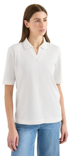 Cecil Damen Kurzarm Poloshirt aus Piqué Ware