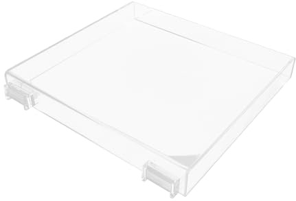 INOOMP Vinyl Turntable Dust Cover Replacement Acrylic Protective Lid for Compatible Lp60x Record Player Dust Protector for Home and Studio