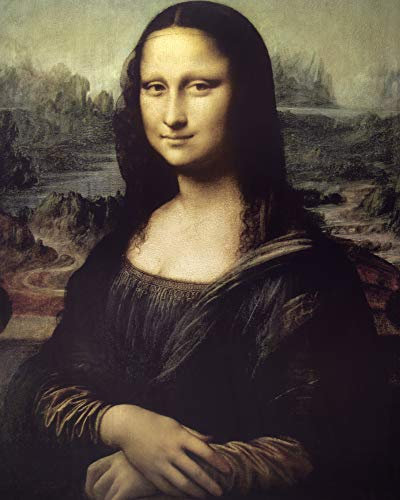 1art1 Leonardo Da Vinci Poster Mona Lisa Kunstdruck Bild 30x24 cm