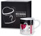 Froster Tazza Magica con Effetto Sorpresa, testi in francese Je t'aime, Tazza Sensibile al Calore, Regalo San Valentino