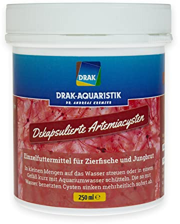DRAK-Aquaristik Dekapsulierte Artemiacysten in der Dose 250 ml