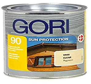 GORI 90 - INCOLORE - Finitura legno Anti-UV a lunga durata, 0.75 kg