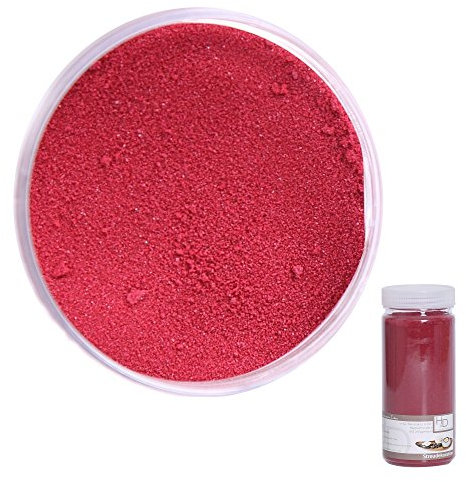 Home&Decorations Dekosand Farbsand Sand bunt, Silber, Rot, 700g (1 Dose)