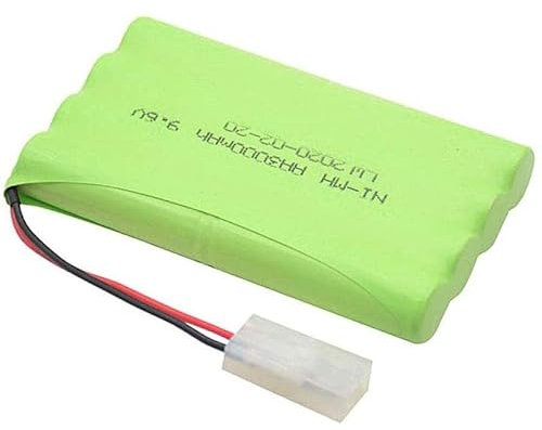 Outletdel ocio Bateria 8 Elementos AA de NI-MH 9,6v 3000Mah con Conector estandar
