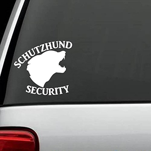 wandaufkleber 3d schlafzimmer Schutzhund Security German Shepherd Dog Decal Sticker Die Cut Decal Sticker For Windows, Cars, Trucks, Laptops, Etc
