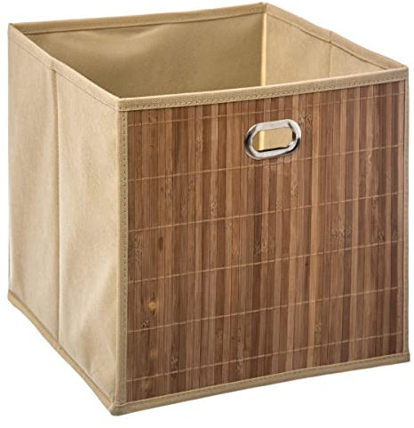 MIX'n MODUL Panier Rangement Bambou (Naturel)