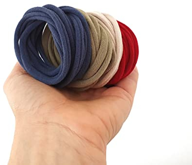5er Paket Armband Wickelarmband Stoff handgefertigt in Wunschfarben unisex Freundschaftsarmbänder Freundschaftsbänder individuelle Geschenke für Freunde