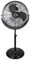 Prem-i-air 20 Inch Powerful Cold Air Cooing Pedestal Air Circulator Fan with 3 Airflow Speed Settings and Height Adjustment. Use in Homes, Offices, Gym, Extra Large Areas