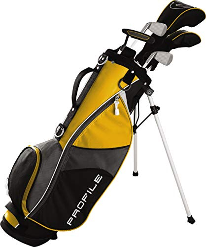 Wilson Profile Jgi Jr MD Yellow RH, Set di Pacchetti Unisex-Adolescente, Giallo, Medium (Ages 8-11)