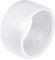 OAKKY Damen 11MM Breite Minimalistisch Ring Keramik Komfort Fit Klassik Einfach Glatt Verlobungs-Eheringe Weiß Größe 62 (19.7)
