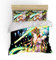 NICHIYO Sword Art Online Bettwäsche Set - Bettbezug und Kissenbezug,Mikrofaser,3D Digital Print dreiteiliger Bettwäsche(Bettbezug + Kissenbezüge) (8,Single 135 * 200cm)