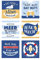 Gilde - 46194 - Bierdeckel Memo-Spiel Norden, 12 Deckel pro Set, 6 unterschiedliche Deckel jeweils mit Spruch, Pappe, 9,2cm x 9,2cm