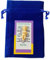 King Cake Baby Figur mit Geschichtenkarte und Zugtasche New Orleans Mardi Gras Souvenir
