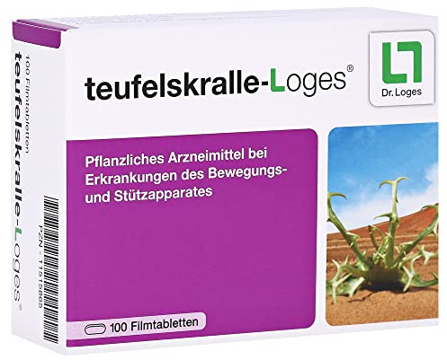 teufelskralle-Loges® - 100 Tabletten - Pflanzliches Arzneimittel bei Gelenkschmerzen