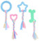 cobee Jouets à mâcher pour Chiots, 4 pièces Jouets pour Chiots avec Cordes interactives en Coton pour Dentition de Petits Chiens, Jouets à mâcher en Caoutchouc pour Chiots Jouets Mignons
