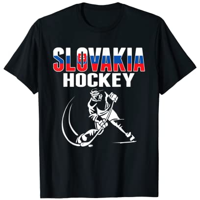 Slowakei Eishockey-Fans Trikot – Support Slowakische Hockey-Team T-Shirt