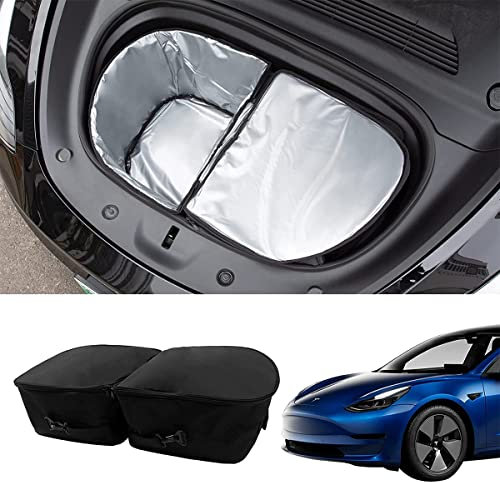 Frunk Cooler Organizer Fit Tesla Model 3 2017-2022 Insulation Cooler Bag Front Trunk Storage Organizers Accessories