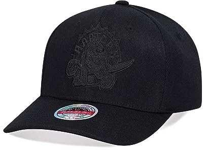 Mitchell & Ness NBA NBL/BLK Logo Classic Red Baseball Snapback Cap - Toronto Raptors, Einheitsgröße