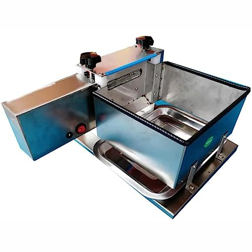 FENGSSLL Máquina eléctrica para descascarar Guisantes, Separador semiautomático de desgranadora de Guisantes para Frijoles, máquina desgranadora Comercial de vainas de Frijoles, peladora de Guisantes