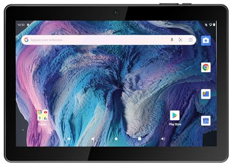 Logicom - Tablette 130-10.1 inch - 2GB RAM - 64GB + 128 GB - WiFi - Bluetooth - USB-C - Android 13 GO - Batterie 5000 mAh - Noir