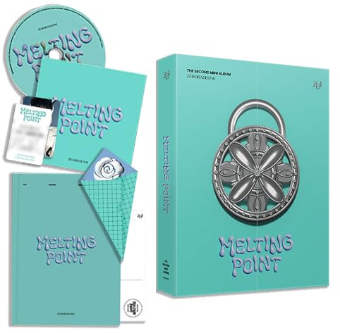 ZEROBASEONE - [MELTING POINT] (MYSTERY Ver.) Out Box + Photobook + CD-R + Envelope + Postcard + Photo Card + Message Card + 9 Extra Photocards