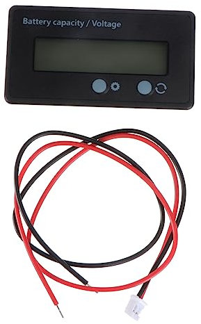 TENDYCOCO Battery Capacity Indicator Module 12-48V Voltage Tester Ebike LCD Display Wide Application Random Backlight