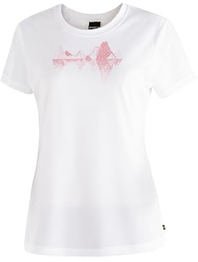 Maier Sports Tilia Pique W, Damen T-Shirt, Funktionsshirt mit Rundhals | Für Wandern und Freizeit, Dryprotec Technologie für schnelles Trocknen, Atmungsaktiv, Perfekt für den Sommer