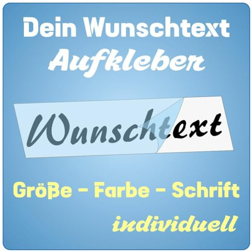 Skyline4u Tuning Aufkleber selbst gestalten Buchstaben Aufkleber Name Schriftzug Aufkleber Wunschtext Sticker selbst gestalten Autoaufkleber