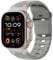 Rugged Apple Watch Ultra 2 Strap, 49mm, 26mm - Thicken Silicone Sport Strap with Mechanical Metal Adapter for iWatch Series 9, 8, 7, 45mm, 44mm