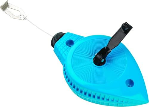 OX OX-T020830 Trade Heavy Duty Line Reel Chalk - String Line Chalk - Straight Line Chalk Marker - Builder Chalk Line - Multi-Colour - 30 m (Pack of 5)