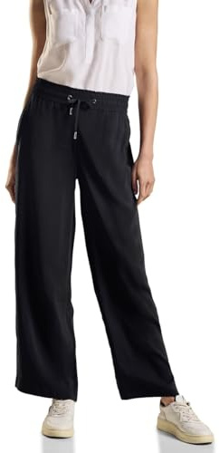 Street One Cupro Wide Leg Hose