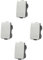 4 Pezzi Deviatore 1P 16A compatibile con Bticino Matix colore Bianco incasso presa a muro confezione 4 pz