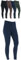 Covalliero - Damen Reitleggings Silikon Vollbesatz | Reithose mit 2 Handytaschen | Herbst & Winter Reiterhose | warm, atmungsaktiv & elastisch | Reitbekleidung in Dark Navy | Größe 34/36