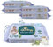 Bumbyy Water Wipes Baby – 240 Unscented Wet Wipes with 99.9% Pure Water, Natural, Biodegradable & Plastic-free with Aloe Vera & Chamomile Extract for Sensitive Skin - 60 Each (Pack of 4)