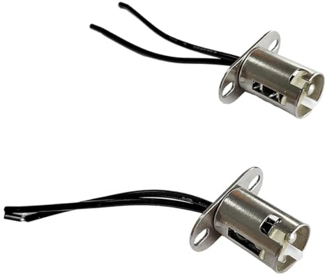 Gorise 2 Stück 1157 BAY15D Auto-Licht-Sockeladapter, Ersatz für Auto-Hecknummernschild, Kofferraum, Blinker, Bremslicht, DIY-Sockeladapter