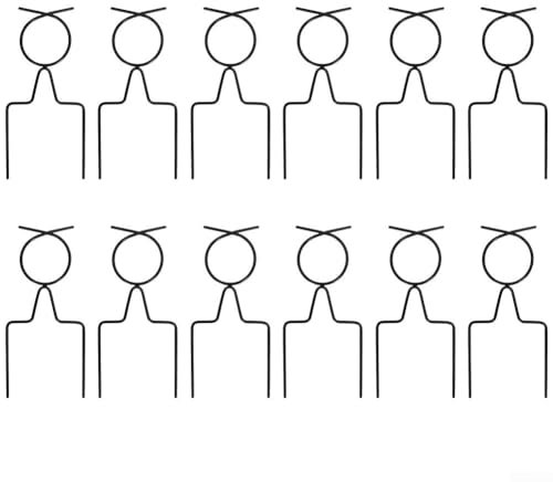 12 Stück Gartenschlauchführungspfähle, verstellbare Schlauchstabilisatoren zum Schutz von Pflanzen und zur Aufrechterhaltung der Gartenordnung