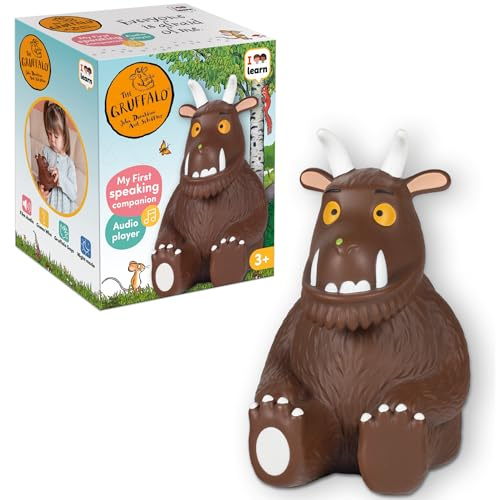 I Learn The Gruffalo – My First Speaking Companion, Age 3 Plus – Jumbo | Interactive Electronic Kids Learning Toy with 4 Modes, 90 Mins Film Audio, Stories, Songs & Nightlight – Children & Toddlers