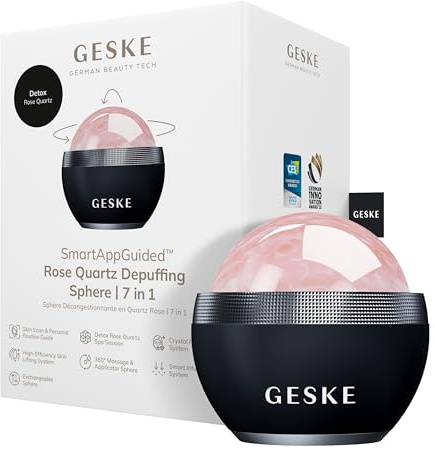 GESKE Rose Quartz Depuffing Sphere | 7 in 1 | Anti-Schwellungen