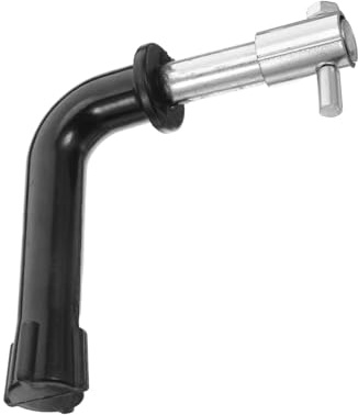 Toyvian Heat-Resistant Stove Door Handle Replacement Part Bakelite Fireplace Grip for Woodburning Stoves Boilers Ovens and Fireplaces Oven Door Handle Replacement