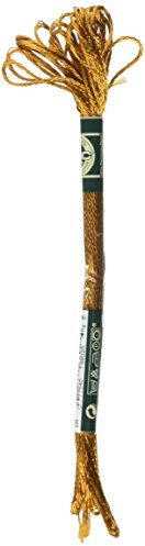 DMC 1008F-S976 Shiny Radiant Satin Floss, Golden Brown, 8.7-Yard